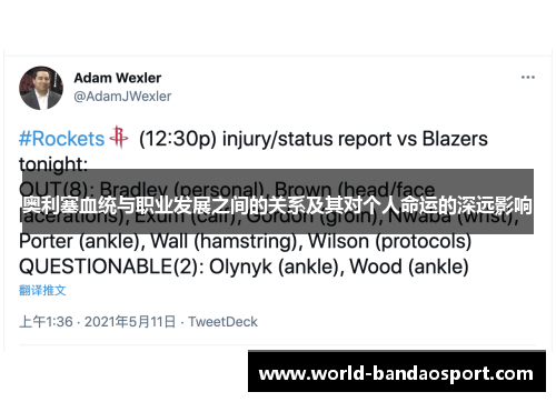 奥利塞血统与职业发展之间的关系及其对个人命运的深远影响