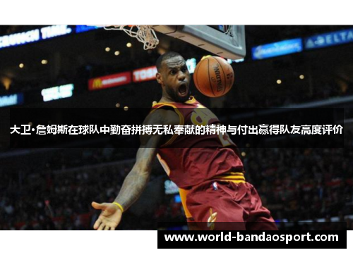 大卫·詹姆斯在球队中勤奋拼搏无私奉献的精神与付出赢得队友高度评价