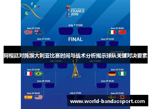 阿根廷对阵澳大利亚比赛时间与战术分析揭示球队关键对决要素